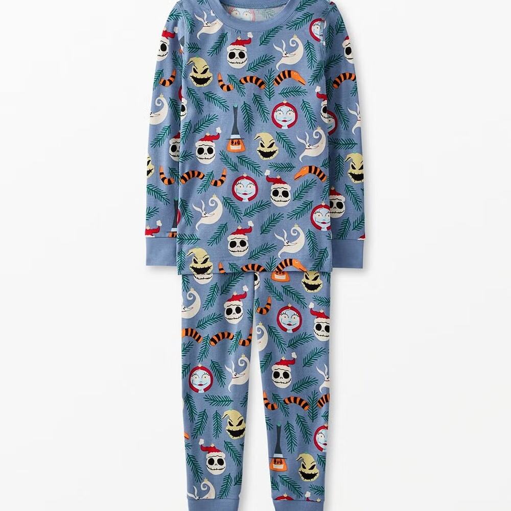 Hanna Andersson NWT Boys Size 3 The Nightmare Before Christmas Pajama Set